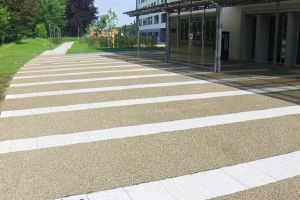 Kirchner Gussasphalt, Straßen- und Tiefbau GmbH - Referenzen Gussasphaltverlegung - Rad- und Gehwege