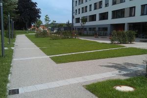 Kirchner Gussasphalt, Straßen- und Tiefbau GmbH - Referenzen Gussasphaltverlegung - Rad- und Gehwege