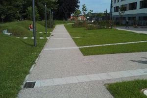 Kirchner Gussasphalt, Straßen- und Tiefbau GmbH - Referenzen Gussasphaltverlegung - Rad- und Gehwege