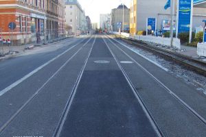 Kirchner Gussasphalt, Straßen- und Tiefbau GmbH - Referenzen Gussasphaltverlegung - Gleisbau